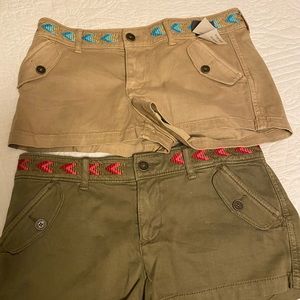 BRAND NEW HOLLISTER SHORTS 2 PAIRS